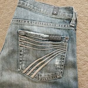 7 for all mankind dojo jeans size 26